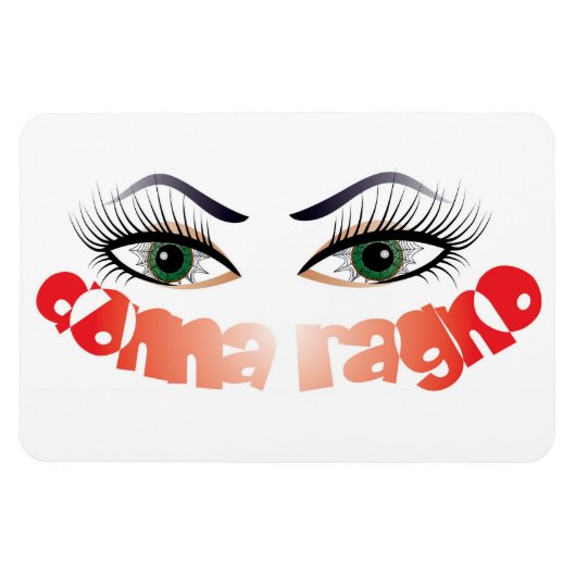 Donna ragno / Premium Flexi Magnet (Horizontal)