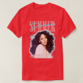 Donna Summer Retro Style Fan Design T-Shirt (Design vorne)