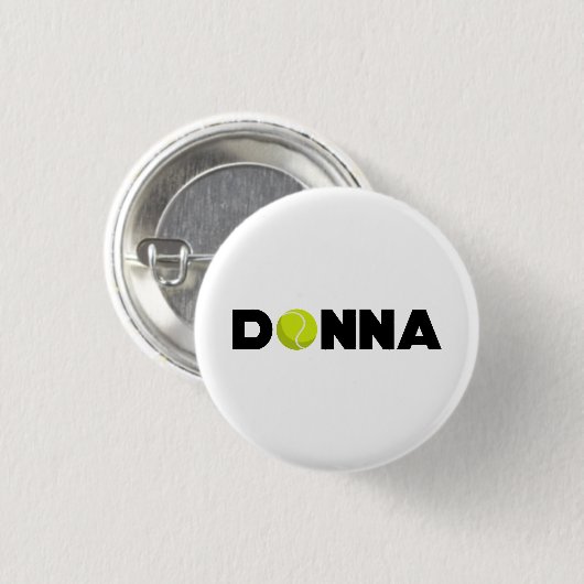 Donna Tennis Button (Vorne & Hinten)
