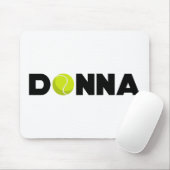 Donna Tennis Mousepad (Mit Mouse)