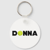 Donna Tennis Schlüsselanhänger (Vorderseite)