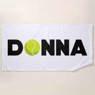Donna Tennis Strandtuch