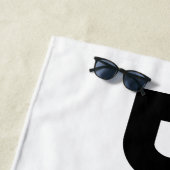 Donna Tennis Strandtuch (Beispiel)