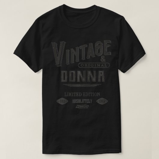Donna Vintag T-Shirt (Design vorne)