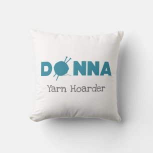 Donna Yarn Hoarder Kissen