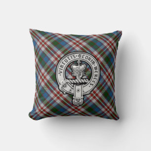 Donnachaidh (Robertson) Dress Hunting tartan Wappe Kissen