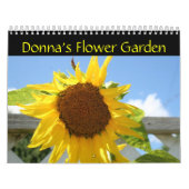 Donnas Blumen-Garten Kalender (Titelbild)