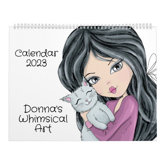 Donna's Whimsical Art Kalender (Titelbild)