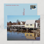 Donnell's Dock Postcard Postkarte (Vorne/Hinten)