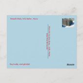 Donnell's Dock Postcard Postkarte (Rückseite)