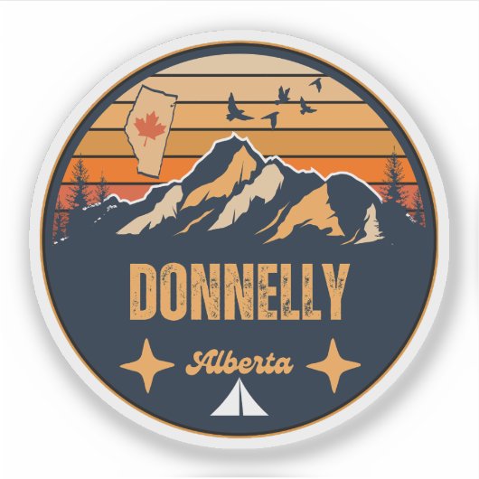 Donnelly, Alberta Aufkleber (Vorderseite)