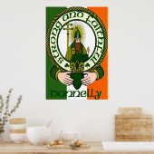 Donnelly Clan Motto Poster Print (Küche)