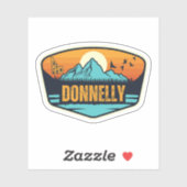 Donnelly, Idaho Aufkleber (Blatt)