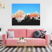 Donner Berg in schneebedeckten Leinwand (Insitu (Wohnzimmer))