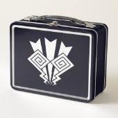Donner Blitz Metall Brotdose (Vorderseite)