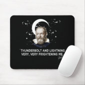Donner Blitz und Blitz sehr erschreckend mich Mousepad (Mit Mouse)
