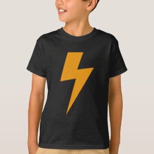 Donner Energie Gelb Druck T-Shirt
