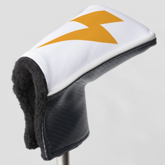 Donner Energy Power Schildgelb Golf Headcover (3/4 Vorderseite)