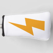 Donner Energy Power Schildgelb Golf Headcover (Vorderseite)
