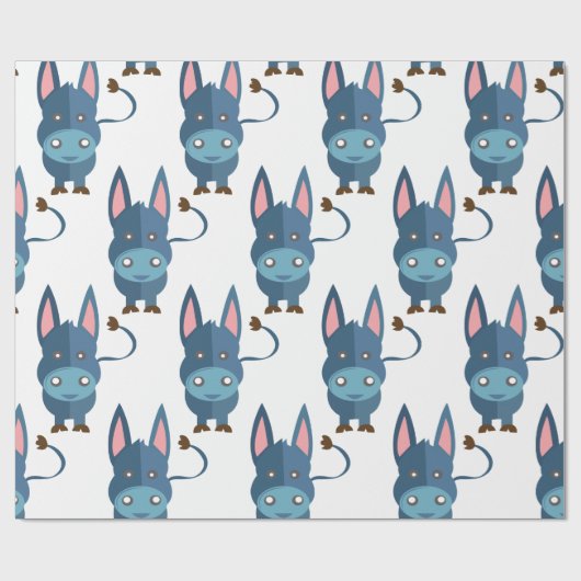 Donner Geschenkpapier (Flach)