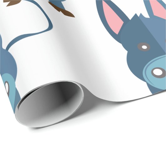 Donner Geschenkpapier (Rolleneckpunkt)