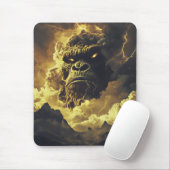 Donner-Gorilla des Ewigen Sturms Mousepad (Mit Mouse)
