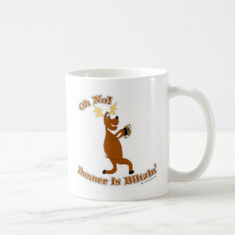 Donner ist Blitzen Happy Holiday Weihnachten Kaffeetasse