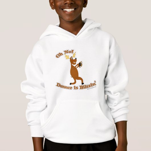 Donner ist Blitzen! Hoodie (Vorderseite)