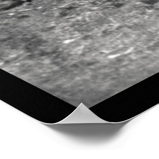 Donner Lake, CA Daguerreotype 1852 Poster (Ecke)