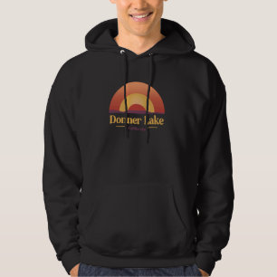 Donner Lake California Außenbereich Vintag Hoodie