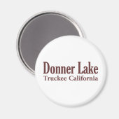 Donner Lake Magnet (Vorderseite/Rückseite)