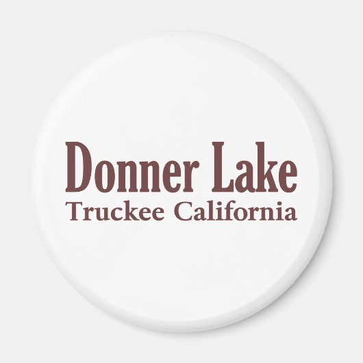 Donner Lake Magnet (Vorne)