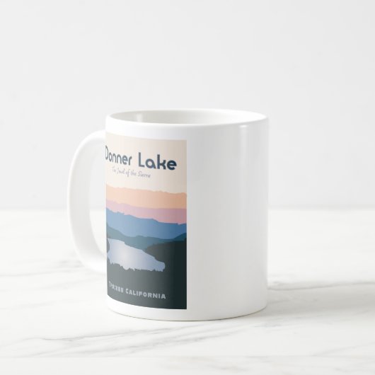 Donner Lake Tasse (Vorderseite Links)
