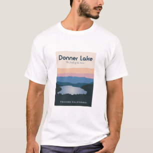 Donner Lake Vintage-Reiseposter T-Shirt