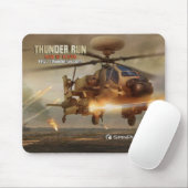 Donner-Laufapache-Mausunterlage Mousepad (Mit Mouse)