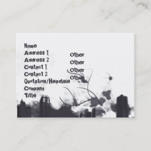 Donner - mollig visitenkarte