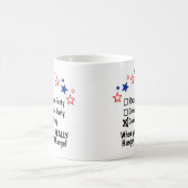 Donner Party Hunger nach Veränderung Funny Politic Kaffeetasse (Mittel)