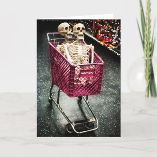 "Donner Party of Two" Hallowe’en card Karte
