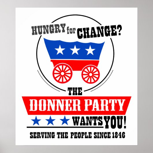 Donner Party Poster (Vorne)