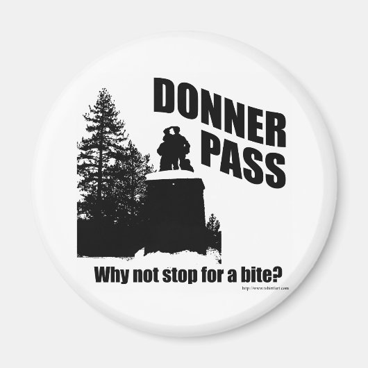 Donner Pass Magnet (Vorne)