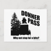 Donner Pass Postkarte (Vorderseite)