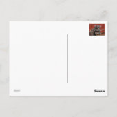 Donner-Pferdepostkarte Postkarte (Rückseite)