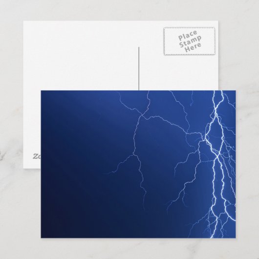 Donner Postkarte (Vorne/Hinten)