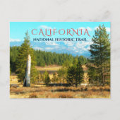 Donner Reed Campsite, Donner Lake, Kalifornien Postkarte (Vorderseite)