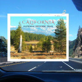 Donner Reed Campsite, Donner Lake, Kalifornien Postkarte