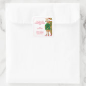 DONNER REINDEER Small Address Umschlag Aufkleber (Tasche)