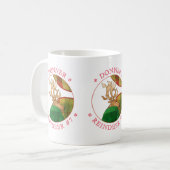 DONNER REINDEER White Tasse (Vorderseite Links)