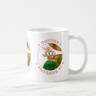DONNER REINDEER White Tasse