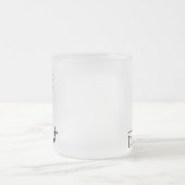 Donner Ren-WeihnachtsT - Shirts und -geschenke Mattglastasse (Mittel)