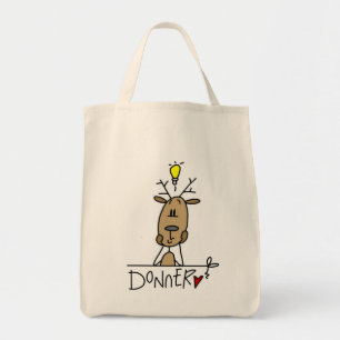 Donner Ren-WeihnachtsT - Shirts und -geschenke Tragetasche